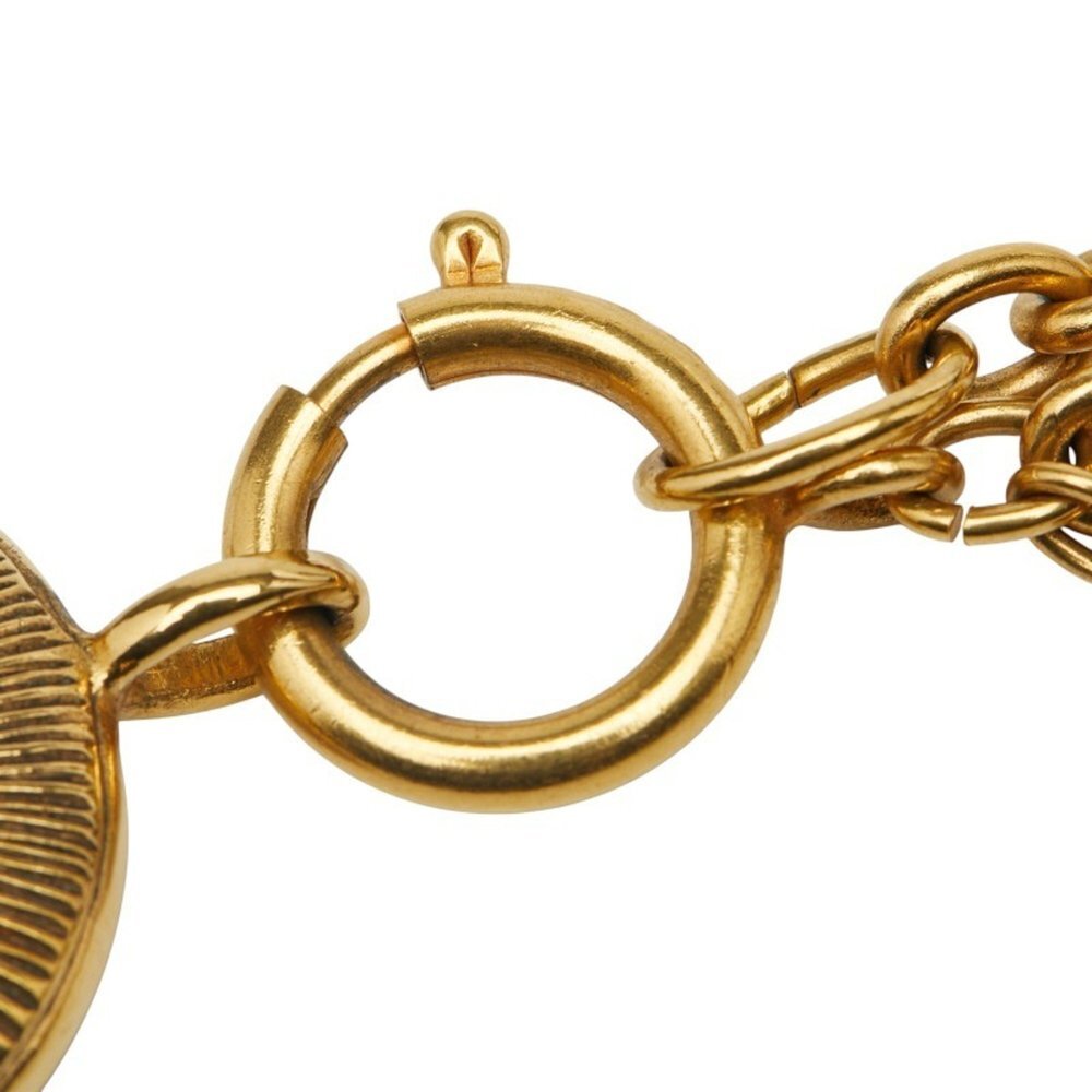 CHANEL Gold Logo Necklace - Picture 6 of 8